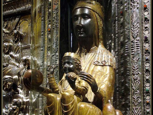 „Черната Дева” - главното съкровище на манастира в "Монсерат".
