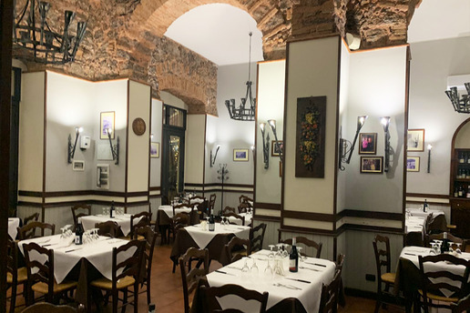 Ресторант Cavaliere Roxy, където ще се проведе новогодишната вечеря на гостите на Best Western Hotel Mediterraneo 3*.